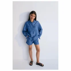 Enfant the new society Blouses, T-Shirts|Blouses, T-Shirts|Chemise Denim Ophelia Tencel |
