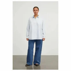 Clearance Skall Studio Chemise Edgar Coton Bio | Bleu Clair