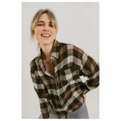 Sacrécoeur Chemise Elisa Crosby Carreaux | Vert Clearance