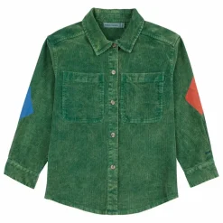 Enfant Bobo Choses Chemise Empiècements Velours Côtelé |