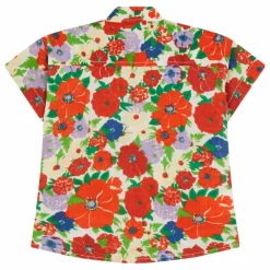 Outlet Lucas du Tertre Chemise Fleurs | Rouge