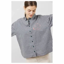 Online a.p Chemise Gastonette Vichy Coton Bio | Vert