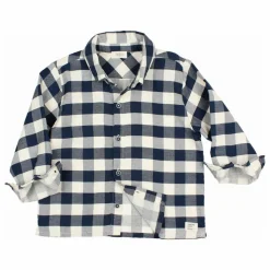 Enfant Búho T-Shirts, Chemises|Chemise Gingham Carreaux |