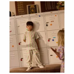 Goldie + Ace Chemise Holiday Lin | Vert amande Hot