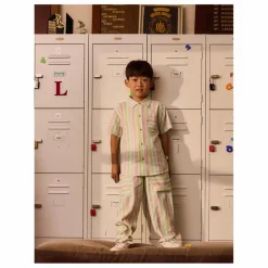 Goldie + Ace Chemise Holiday Lin | Vert amande Hot