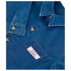 Petit Bateau Chemise Jean Logo Coton Bio | Bleu jean Outlet