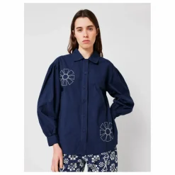 Femme Bobo Choses Blouses, Chemises|Chemise Kaleidoscope Brodée Coton Bio - Collection Femme |