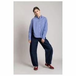 Smallable Woman Chemise Kanel Rayée | Bleu New