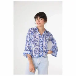 Sacrécoeur Chemise Laelia Guarani | Bleu