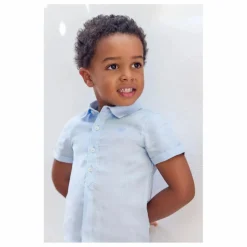 Enfant Tartine et Chocolat Chemise Manches Courtes Lin |