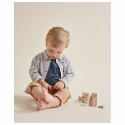 Búho T-Shirts, Chemises|Chemise Mini Check Coton Bio |