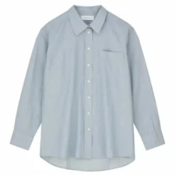 Outlet Skall Studio Chemise Nico Coton Bio | Bleu Clair