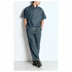 American Vintage Chemise Ozyr | Bleu Online