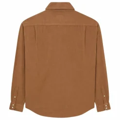 Best Hartford Chemise Paul Pat Fin Velours Côtelé | Brun