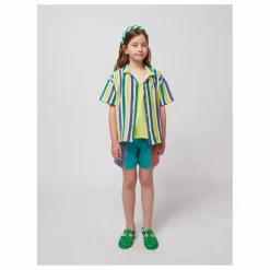 Bobo Choses Chemise Rayée Eponge Bio | Jaune Online