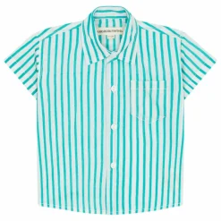 Lucas du Tertre Chemise Rayure | Bleu turquoise Online