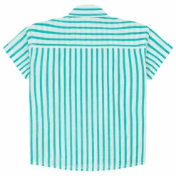 Lucas du Tertre Chemise Rayure | Bleu turquoise Online