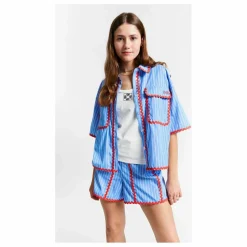 Enfant Indee Chemise Rayures Bords Contrastés Suraya |