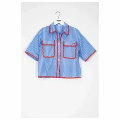 Enfant Indee Chemise Rayures Bords Contrastés Suraya |