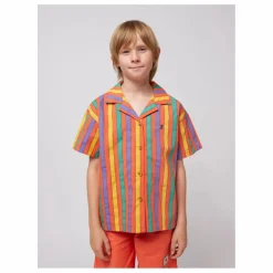 Bobo Choses Chemise Rayures Coton Bio | Rouge New