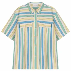 Discount Bobo Choses Chemise Rayures Coton Bio et Recyclé - Collection Femme | Bleu