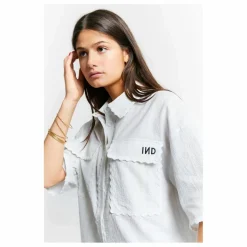 Indee Chemise Rayures Suraya | Blanc Sale