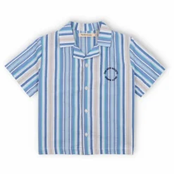 the new society Chemise Rayures Tebas | Bleu ciel Discount