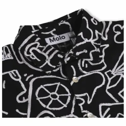 Enfant Molo T-Shirts, Chemises|T-Shirts, Chemises|Chemise Richie Doodles Coton Bio |