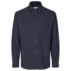 Samsoe Samsoe Chemise Sadamon | Bleu foncé Sale