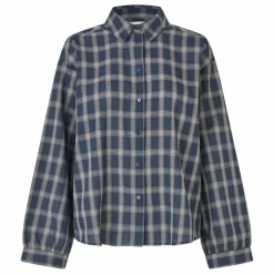 Femme Lollys Laundry Blouses, Chemises|Chemise Siv Carreaux |