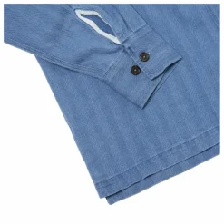 Universal Works Chemise Utility Herringbone | Washed Blue Discount