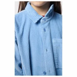 Outlet American Vintage Chemise Velours Côtelé Padow | Bleu