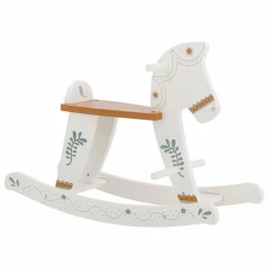 Online Bloomingville Mini Cheval à bascule Ruddy | Blanc