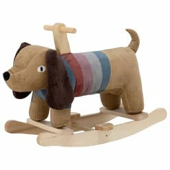 Bloomingville Mini Chien à bascule Charlie Multicolore Outlet