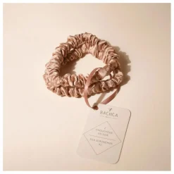 Bachca Chouchous en soie - Set de 2 | Rose Hot