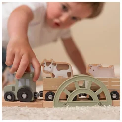 Little Dutch Circuit de train en bois FSC - Little Farm