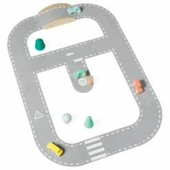 Janod Circuit de voitures en feutrine