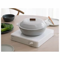 New Kinto Cocotte en émail Kakomi | Ivoire