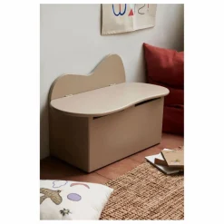 Hot Ferm Living Kids Coffre de rangement Slope Naturel