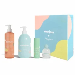 Enfant Monjour Cadeau De Naissance|Soins Du Corps|Coffret Baby Love