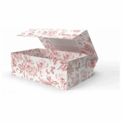 Elhée Coffret biberon en silicone médical et doudou lange Augustin le lapin Toile de Jouy - x Tartine et Chocolat | Rose pêche Discount