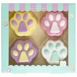 Enfant Inuwet Soins Du Corps|Coffrets|Coffret Bombes de bain Fizzers Cat's