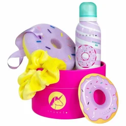 Discount Inuwet Coffret bombes de bain Fun bath box Donuts Violet
