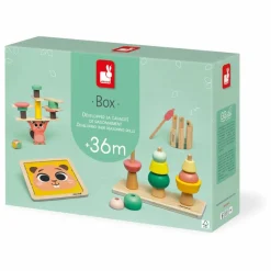 Janod Jouets D'Éveil|Coffret cadeau 36 mois