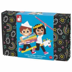 Janod Coffret coloriage Multicolore Discount