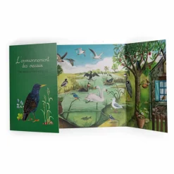 Moulin Roty Coffret découverte des oiseaux Multicolore Outlet
