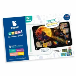 Bugali Coffret de 5 cartes Kézaco ? Multicolore Hot