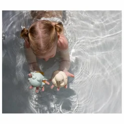 Hevea Coffret de jouets pour le bain upcyclés - Canard & Grenouille | Sauge Outlet