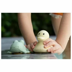 Hevea Coffret de jouets pour le bain upcyclés - Canard & Grenouille | Sauge Outlet