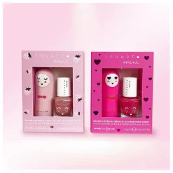 Enfant/Femme Inuwet Soins Du Visage|Coffrets|Coffret duo baume à lèvres et vernis à l'eau Fraise